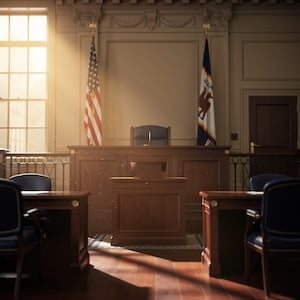 Illinois statute books on an attorney's desk — felony class defense in Joliet, Will County